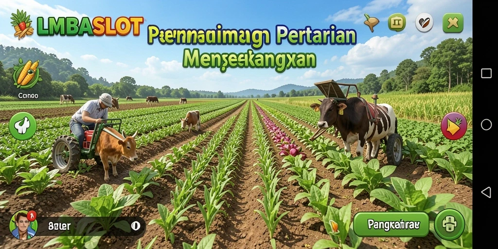 Tampilan menarik dari gameplay LMBASLOT yang mengasyikkan.