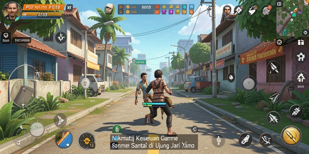Tampilan menarik dari gameplay PG11 dengan tantangan santai yang seru.