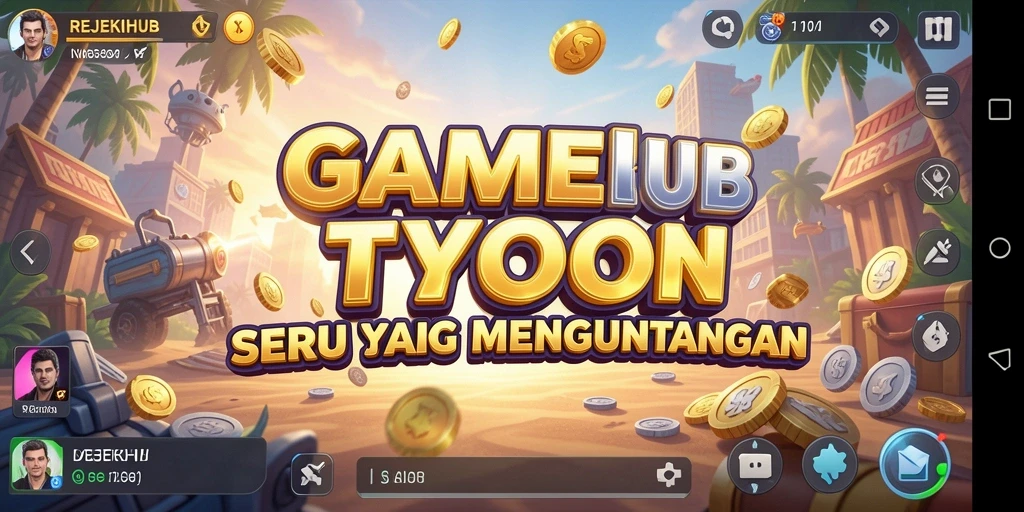 Gameplay menarik dari REJEKIHUB menunjukkan pengalaman Tycoon yang seru.