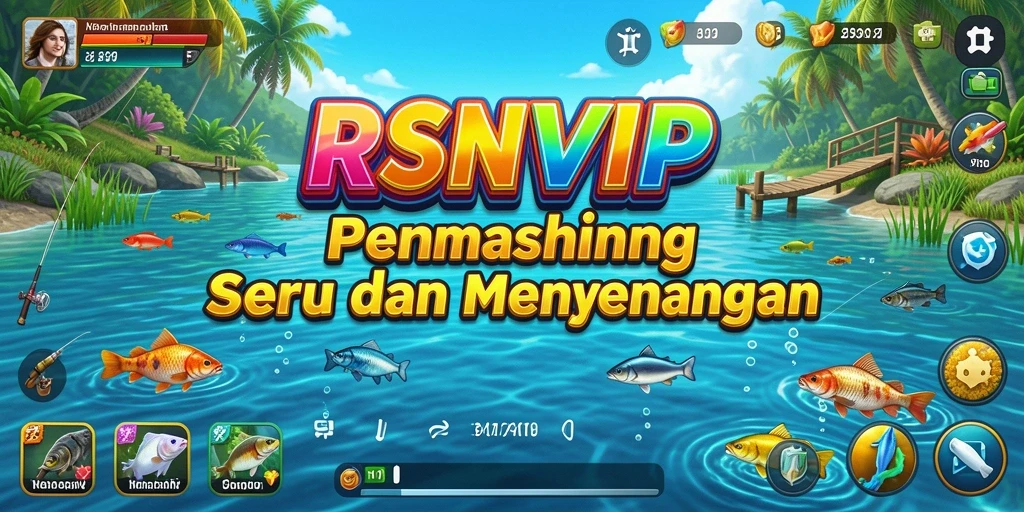 Tangkapan ikan yang sukses dalam permainan RSNVIP.