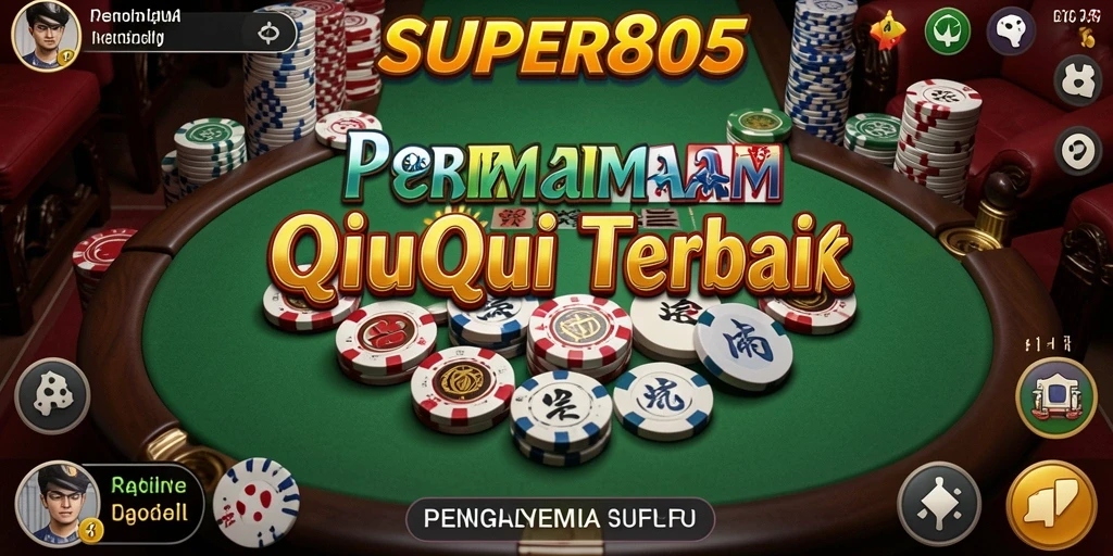 Tampilan gameplay QiuQiu yang menarik dan interaktif.